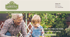 Desktop Screenshot of indianaaudiology.com